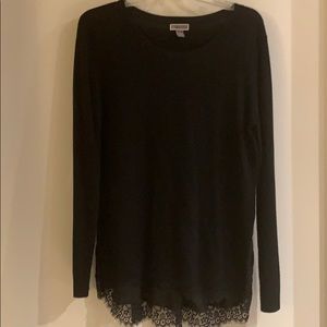Chelsea28 black sweater